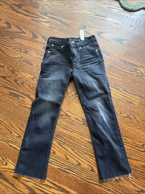 J. Crew Dark Wash Cropped Ankle Jeans